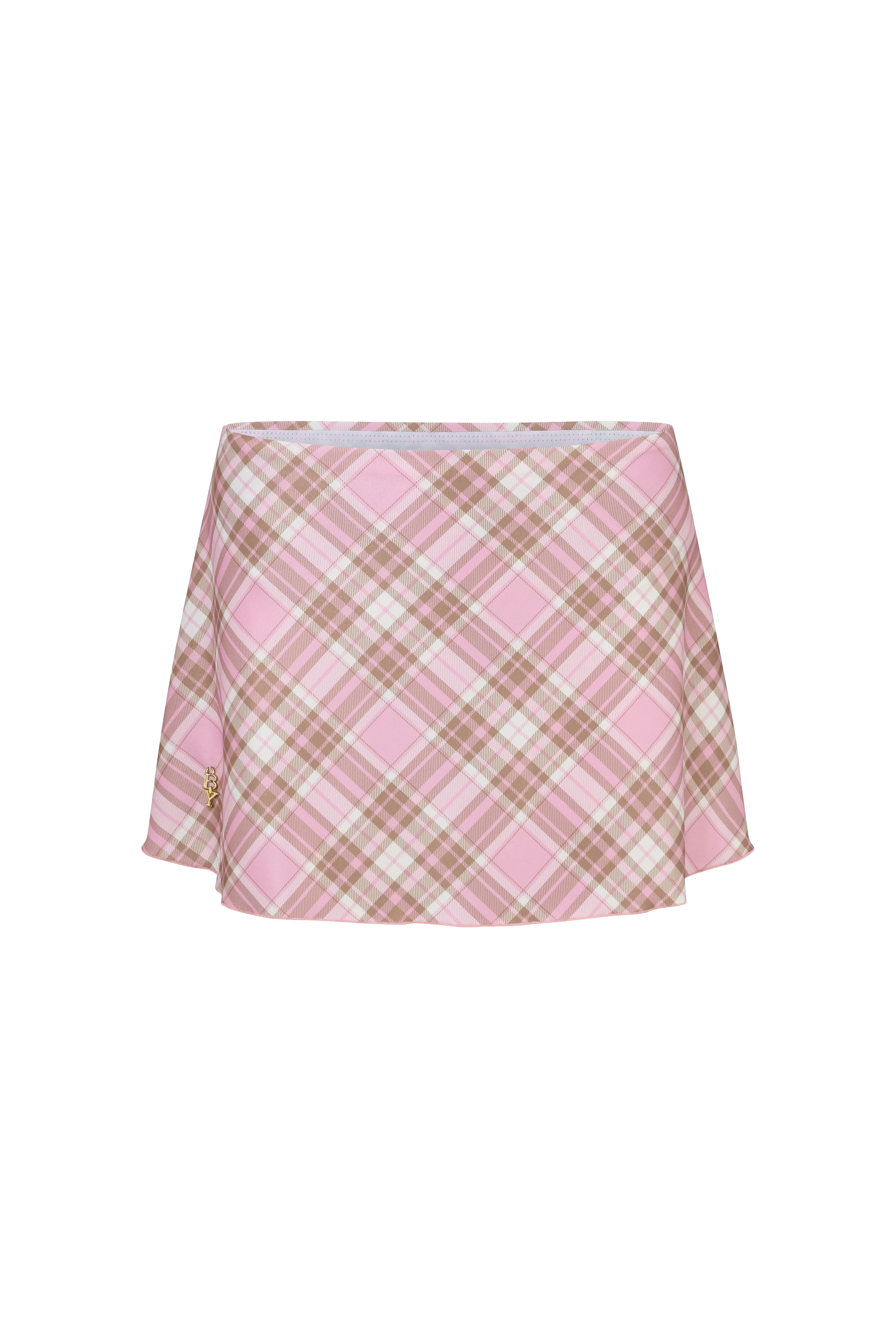 Fleurette Bottom Skirt - Plaid De Romance